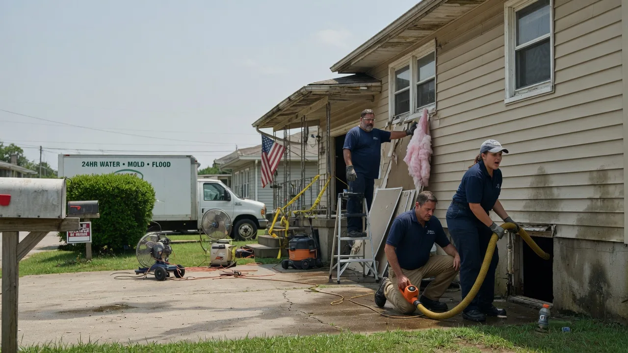Water Damage Repair in Wilsonville, IL near me